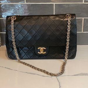Vintage Chanel Mademoiselle double flap